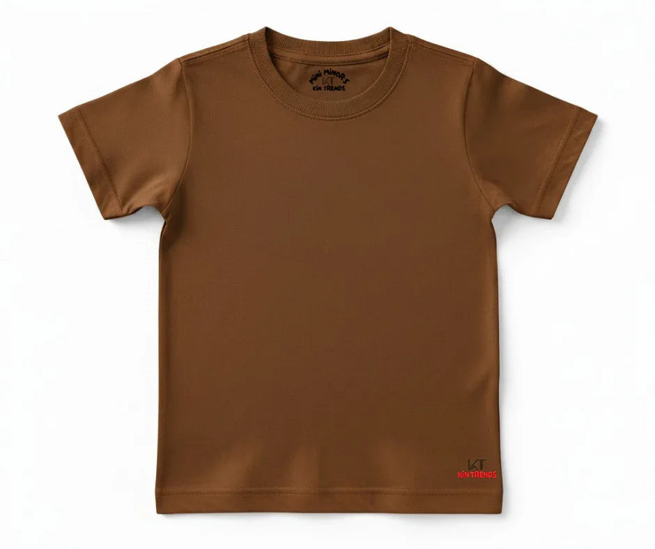 11 Colors Plain T Shirts for boys and girls | Mini Minors Kintrends