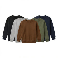 Pack Of 5 Kids Winter Fleece Sweatshirts Mega Value Pack Bundle CC1