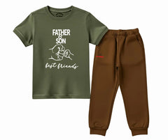 Father and Son Best Friends Summer Tracksuit | Mini Minors Kintrends