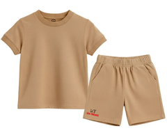 Plain color Shorts Set for boys and girls | Mini Minors Kintrends