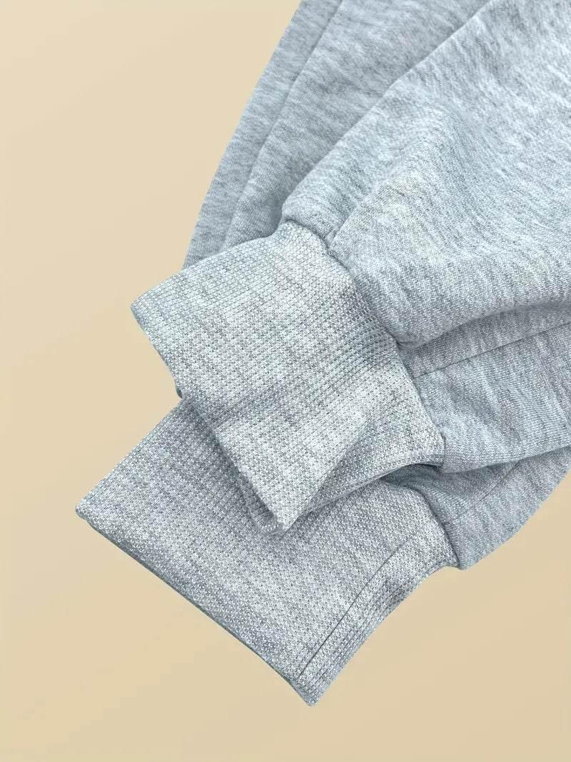 Grey Fleece Trouser Winter trousers for boys and girls - Kin Trends