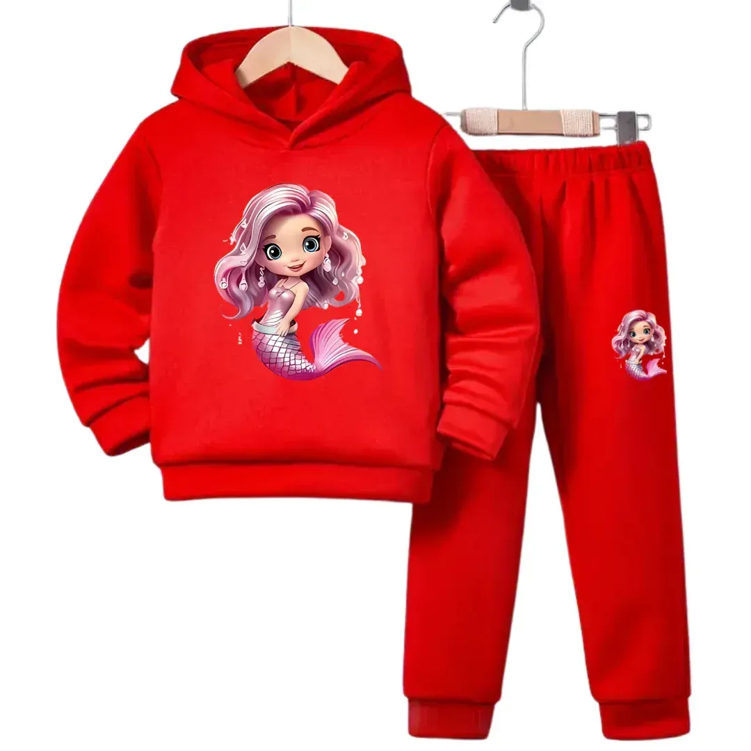 Water Fairy Fleece Hoodie Tracksuit - Kin Trends
